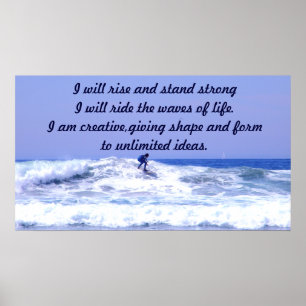 Ich werde drucken poster