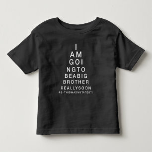 Ich werde ein Big Brother Eye Test Shirt sein