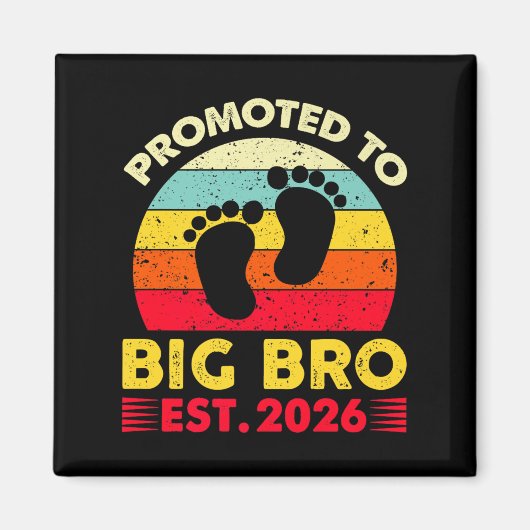 Ich werde ein großer Bruder 2026 zu Big Magnet (Vorne)