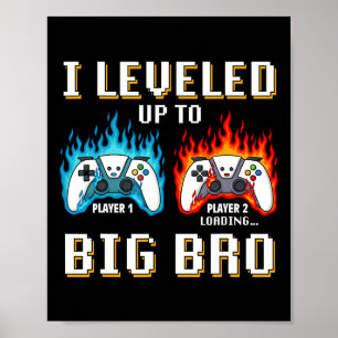 Ich werde ein großer Bruder lustiges Big Bro Video Poster