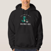 Ich werde ein großer Bruder Niedlich sein Hoodie (Vorderseite)