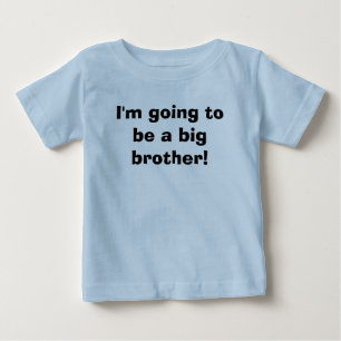 Ich werde ein großer Bruder sein! Baby T-shirt
