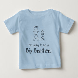 Ich werde ein großer Bruder sein! Baby T-shirt