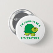 Ich werde ein großer Bruder sein Button (Vorne & Hinten)