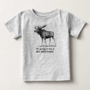 Ich werde ein großer Bruder sein! (MOOSE) Baby T-shirt