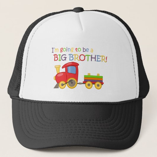Ich werde ein großer Bruder sein! Truckerkappe (Vorderseite)