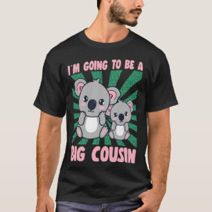 Ich werde ein großer Cousin Koala Graphic Big Cou T-Shirt