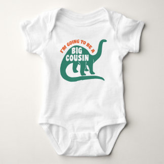 Ich werde ein großer Cousin sein Baby Strampler