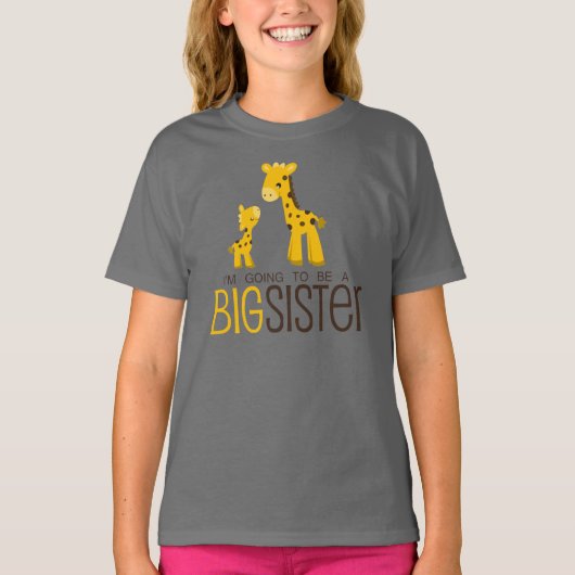 Ich werde ein großer Schwester-T - Shirt sein (Vorderseite)