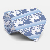 Ich werde ein größeres Boot benötigen Krawatte (Gerollt)