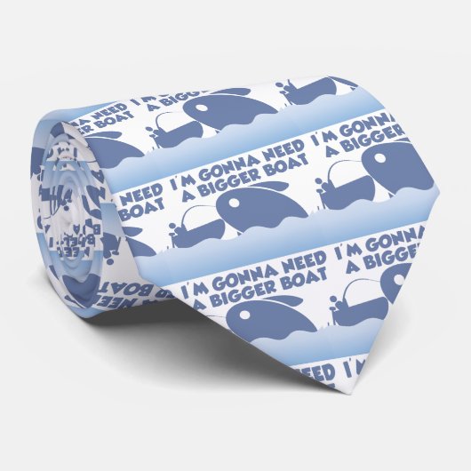 Ich werde ein größeres Boot benötigen Krawatte (Gerollt)