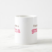 Ich werde ein Großmutter T - Shirt sein Kaffeetasse (Mittel)