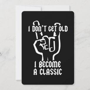 Ich werde ein Klassiker Einladung