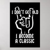 Ich werde ein Klassiker Poster (Vorne)
