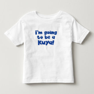 Ich werde ein Kuya ( Big Brother) Kleinkind T-shirt