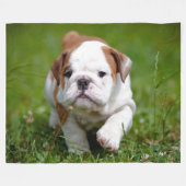 ICH WERDE EIN "LEDERNER NACKS" SEIN FLEECEDECKE (Vorderseite (Horizontal))