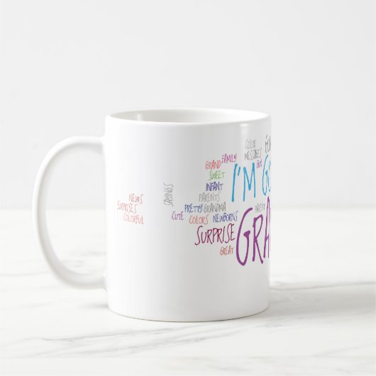 Ich werde ein neuer Eltern werden! Kaffeetasse (Links)