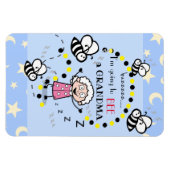 Ich werde ein Oma Blue sein Magnet (Horizontal)