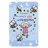 Ich werde ein Oma Blue sein Magnet (Vertikal)