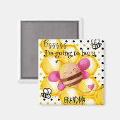 Ich werde ein Oma Personalisiert Magnet sein (Vorderseite/Rückseite)