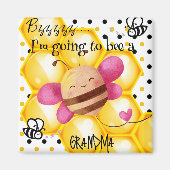 Ich werde ein Oma Personalisiert Magnet sein (Vorne)