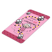 Ich werde ein Oma-Rosa sein Magnet (Linke Seite)