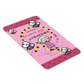 Ich werde ein Oma-Rosa sein Magnet (Rechte Seite)