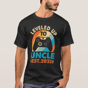 Ich werde ein Onkel-2023-Funny auf Höhe T-Shirt