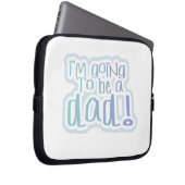 Ich werde ein Vater Geschenke werden Laptopschutzhülle (Vorne Rechts)