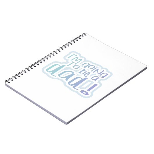 Ich werde ein Vater Geschenke werden Notizblock (Linke Seite)