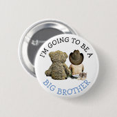 Ich werde eine Big Brother Ankündigung Button (Vorne & Hinten)