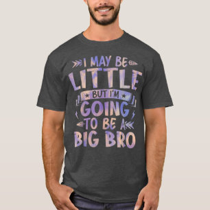 Ich werde eine große Bro Brother Geschwister offen T-Shirt