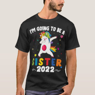Ich werde eine große Schwester 2022 sein T-Shirt