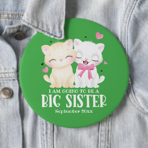 Ich werde eine große Schwester-Ankündigung werden Button