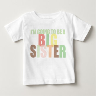 Ich werde eine große Schwester sein Baby T-shirt