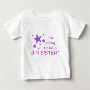 Ich werde eine große Schwester sein! Baby T-shirt