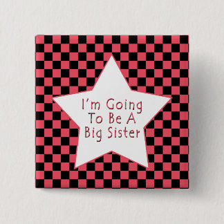 Ich werde eine große Schwester sein Button