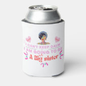 Ich werde eine große Schwester sein, Design von Ro Dosenkühler (Kanne Rückseite)