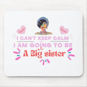 Ich werde eine große Schwester sein, Design von Ro Mousepad