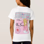 Ich werde eine große Schwester sein, May Girls T - T-Shirt (Rückseite)