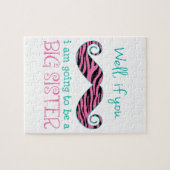 Ich werde eine große Schwester sein Puzzle (Horizontal)