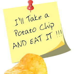 Ich werde eine Kartoffelchip-Freundliche-Zitat-Tas Zweifarbige Tasse