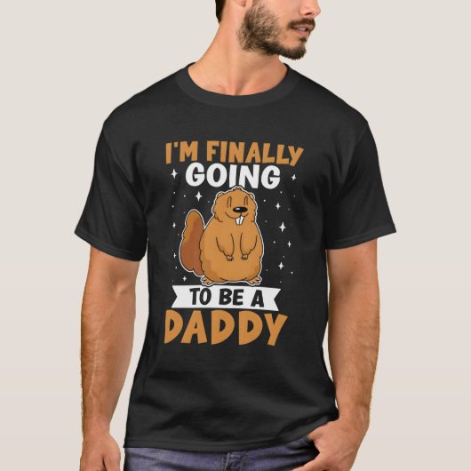 Ich werde endlich ein Papa sein T-Shirt (Vorderseite)