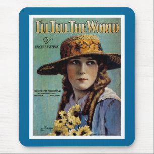 Ich werde es der Welt erzählen Mousepad