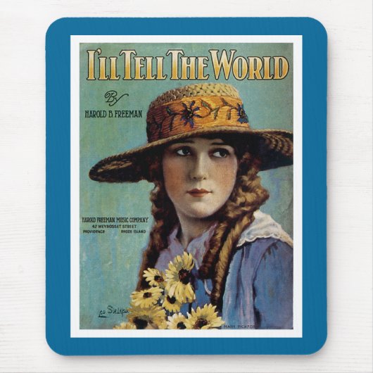 Ich werde es der Welt erzählen Mousepad (Vorne)