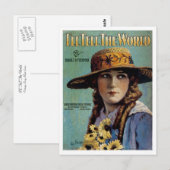 Ich werde es der Welt erzählen Postkarte (Vorne/Hinten)