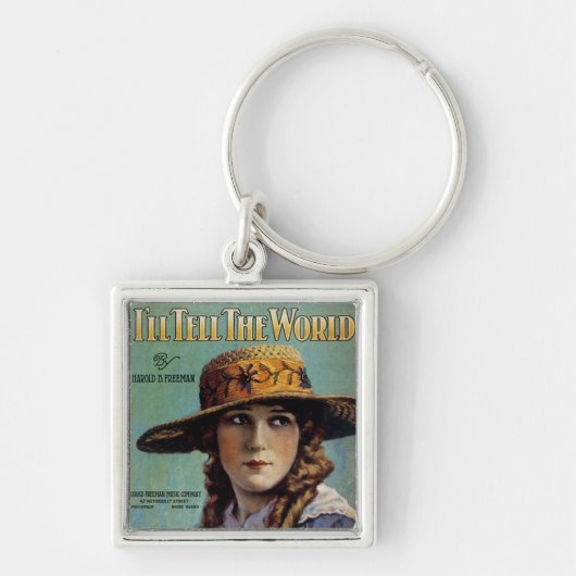 Ich werde es der Welt erzählen Schlüsselanhänger (Vorne)
