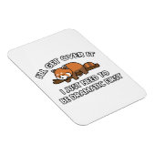 Ich werde es mit Red Panda überwinden Magnet (Rechte Seite)