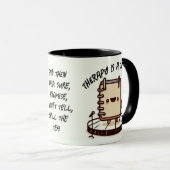 Ich werde es nicht sagen, versprechen - Standup Co Tasse (VorderseiteRechts)