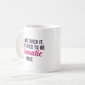 Ich werde es überwinden kaffeetasse (Vorderseite Links)